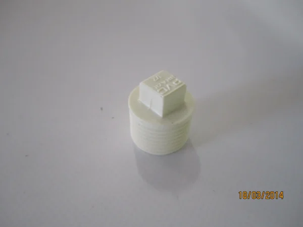 Tapón blanco para tanque C-4.48